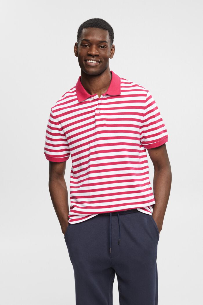 Gestreiftes Slim-Fit-Poloshirt
