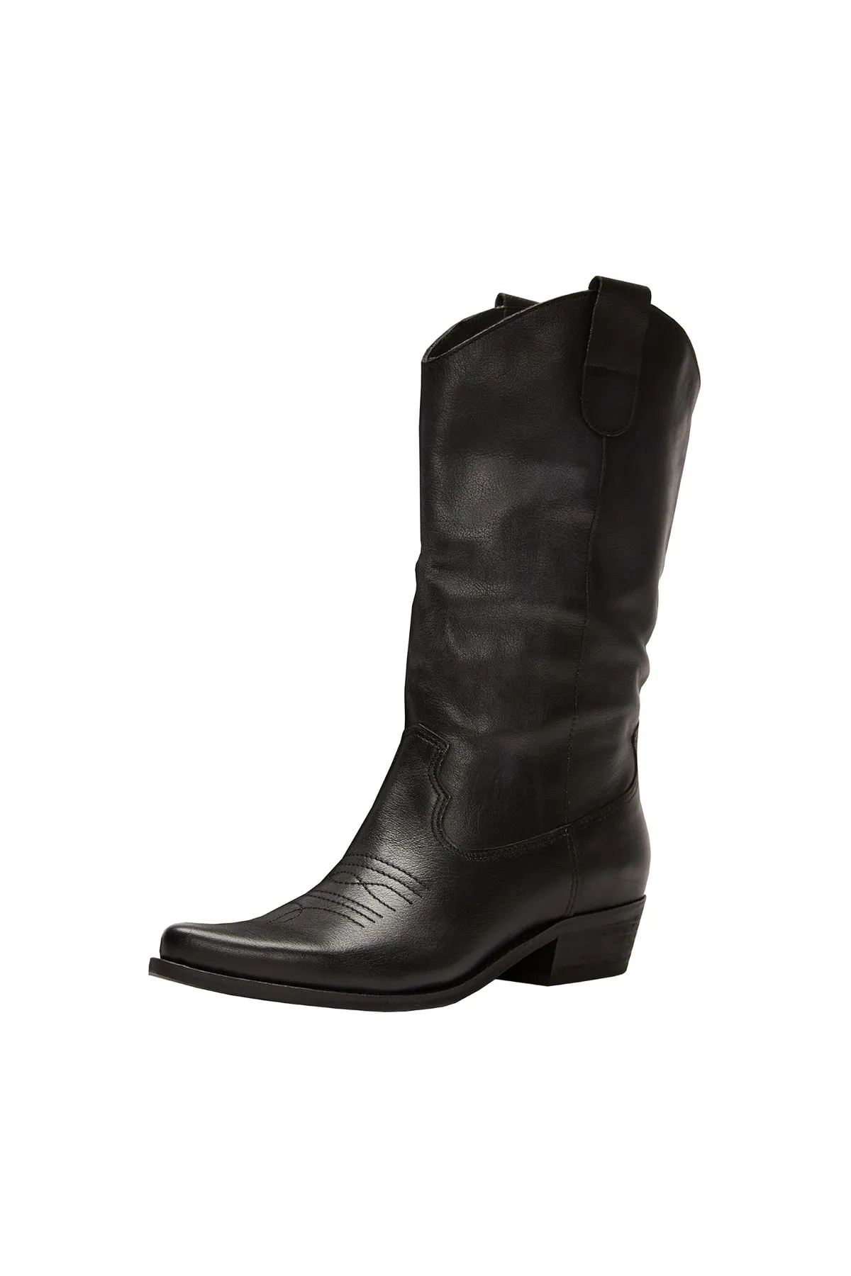 Felmini  Stiefelette - Schwarz - Blockabsatz