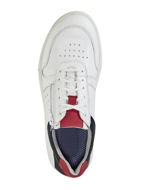Schnürschuh mit seitlichem Reißverschluss