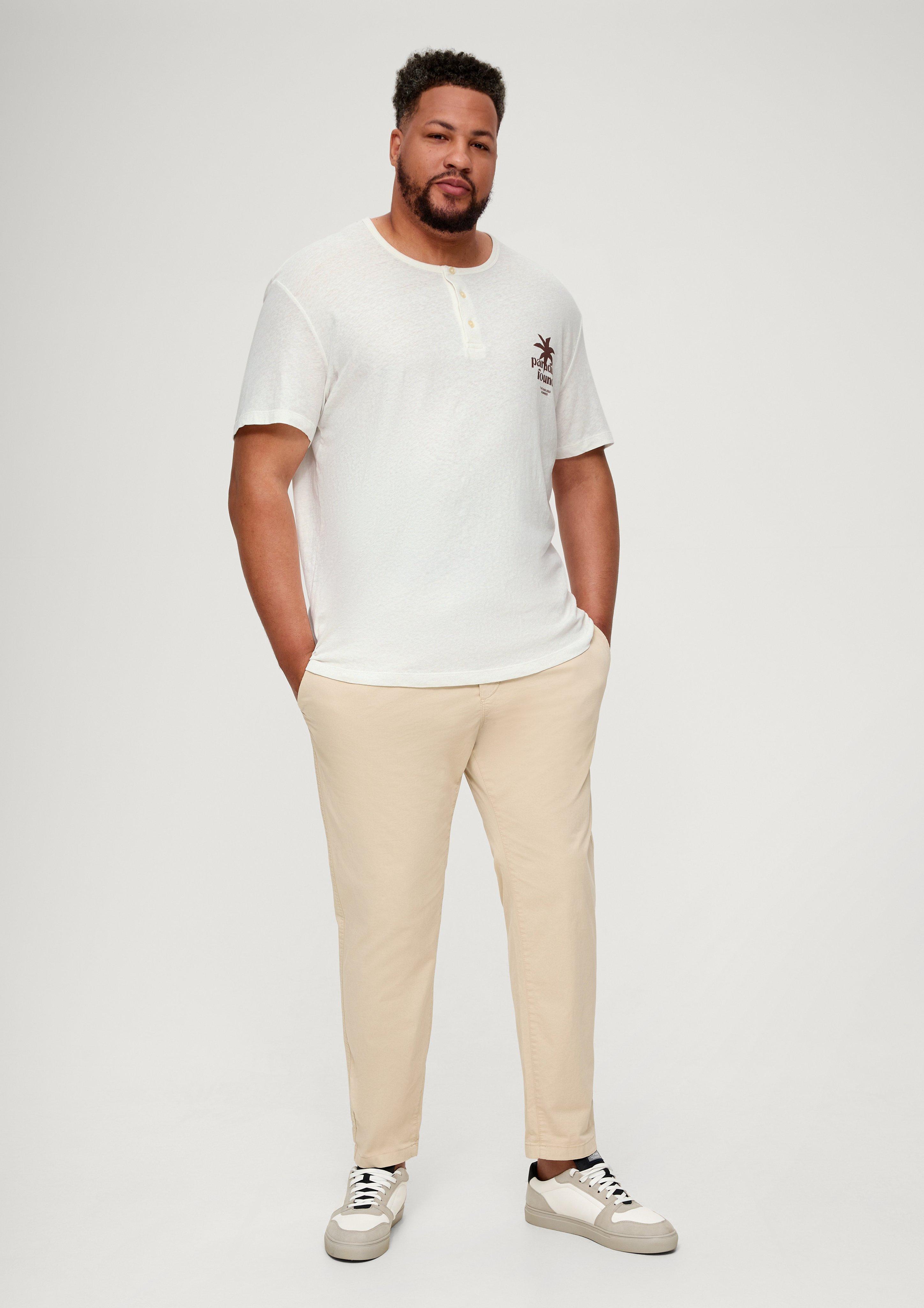 T-Shirt aus Baumwolle und Hanf  2135545-01D1