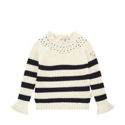Pullover GOTS, beige für Mädchen