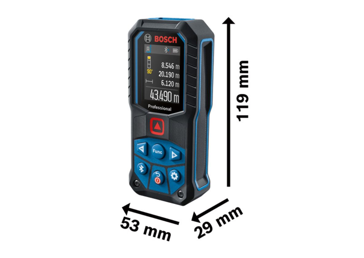Bosch Blauw 0601072T00 GLM 50-27 C laser afstandmeter