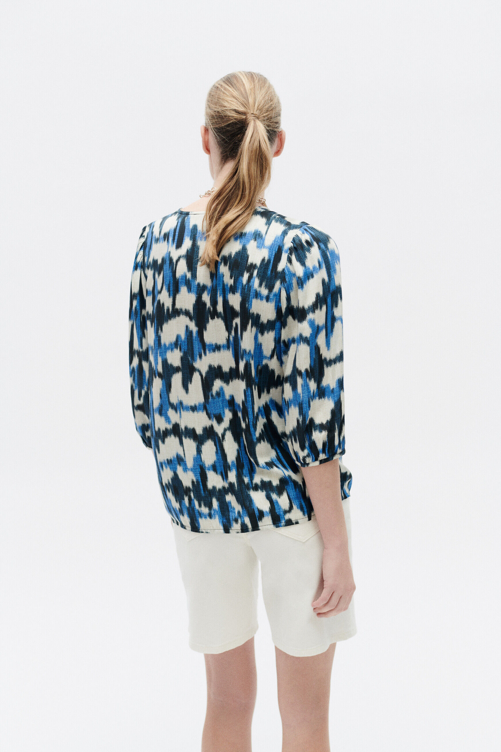 Blouse cfrido denim baby bleu femme