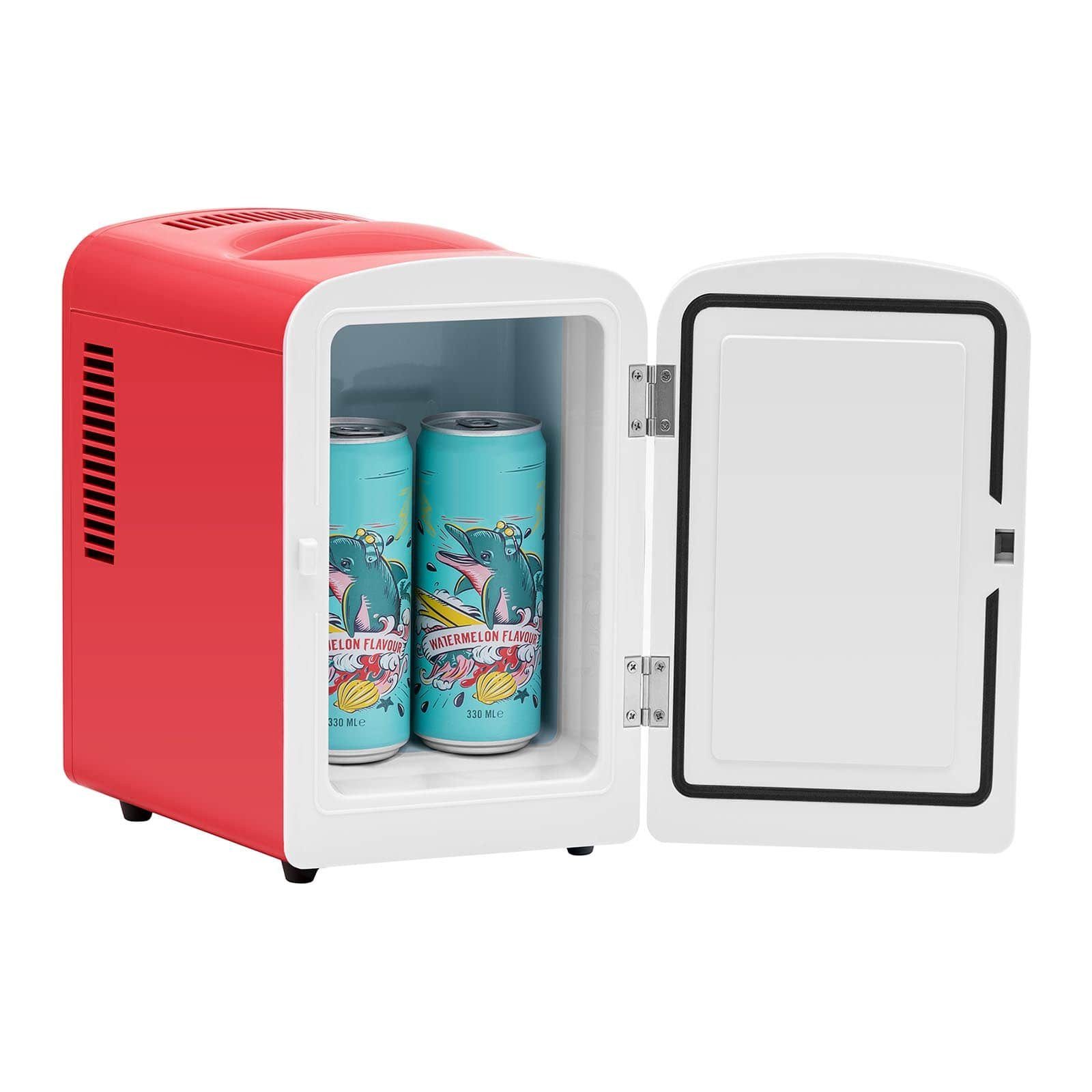 MSW Elektrische Kühlbox Mini-Kühlschrank 12 V/230 V - 2-in-1-Gerät mit Warmhaltefunktion 4L