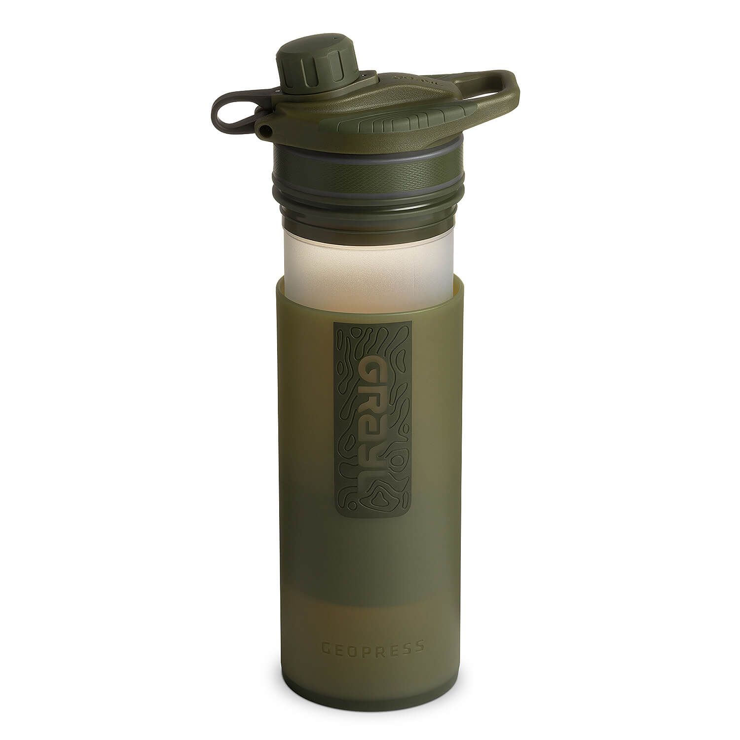 GeoPress Wasserfilter Trinkflasche