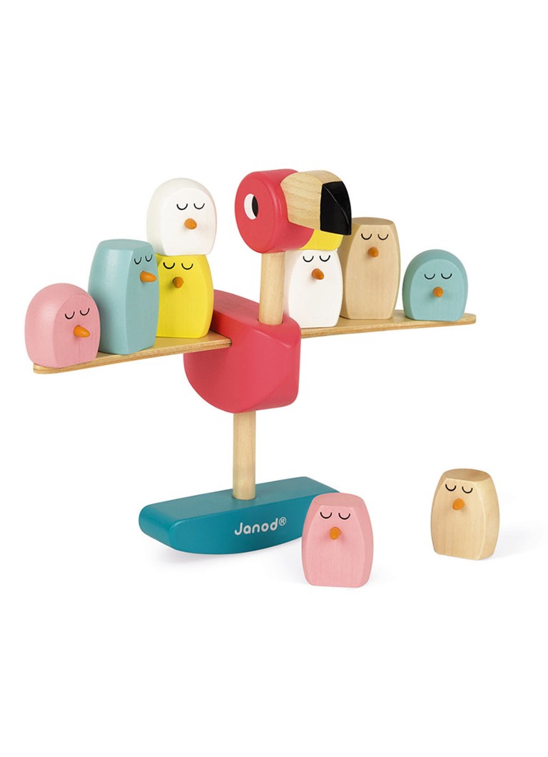 Joc de echilibrare cu flamingo de Janod Zigolos
