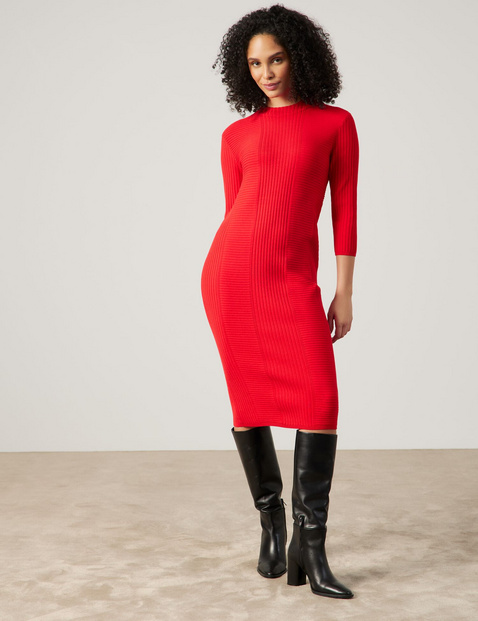 Strickkleid mit Turtleneck