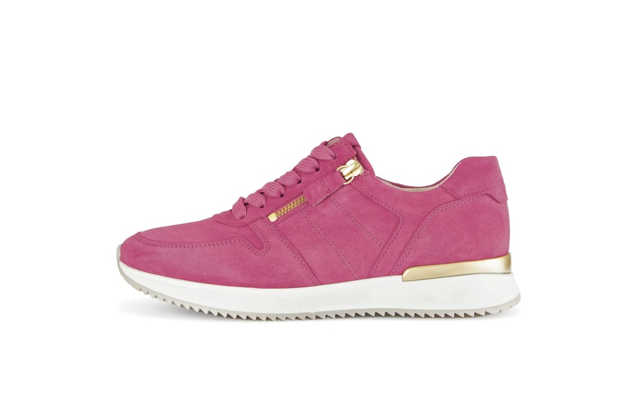 GABOR Freizeit Schnürer lila/pink Gabor Fashion Sneaker low 43.480.10 pink