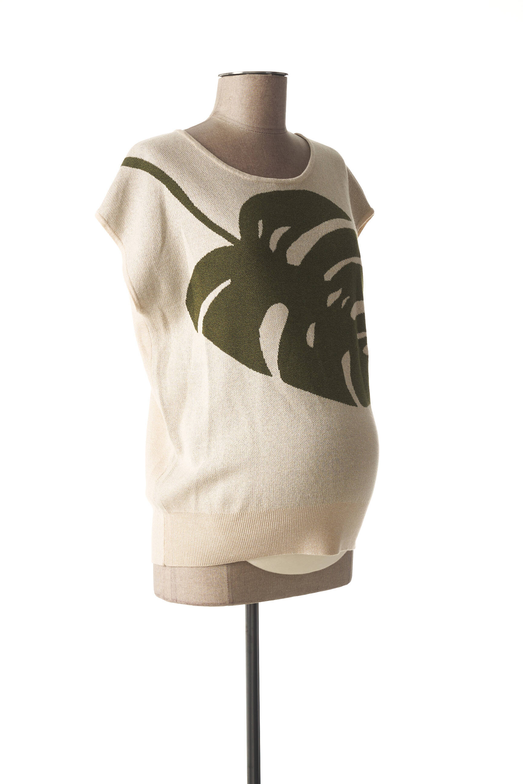 Fragile Pulls Maternite Femme couleur beige