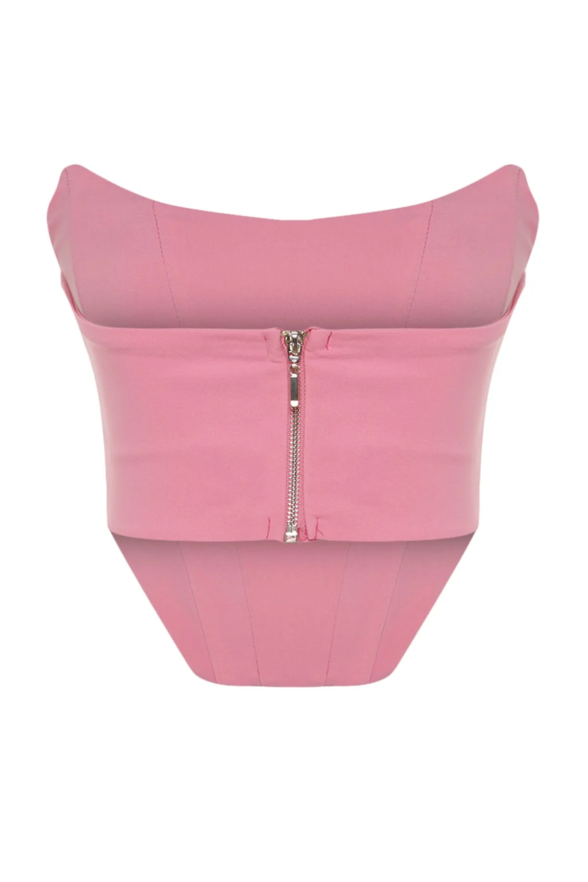 Trendyol Collection  Rosa trägerloses Bustier TPRSS21BS0032