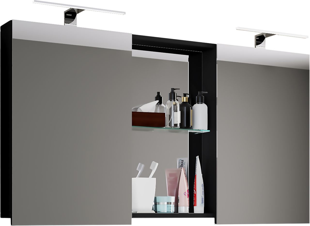 VCM Spiegelschrank 