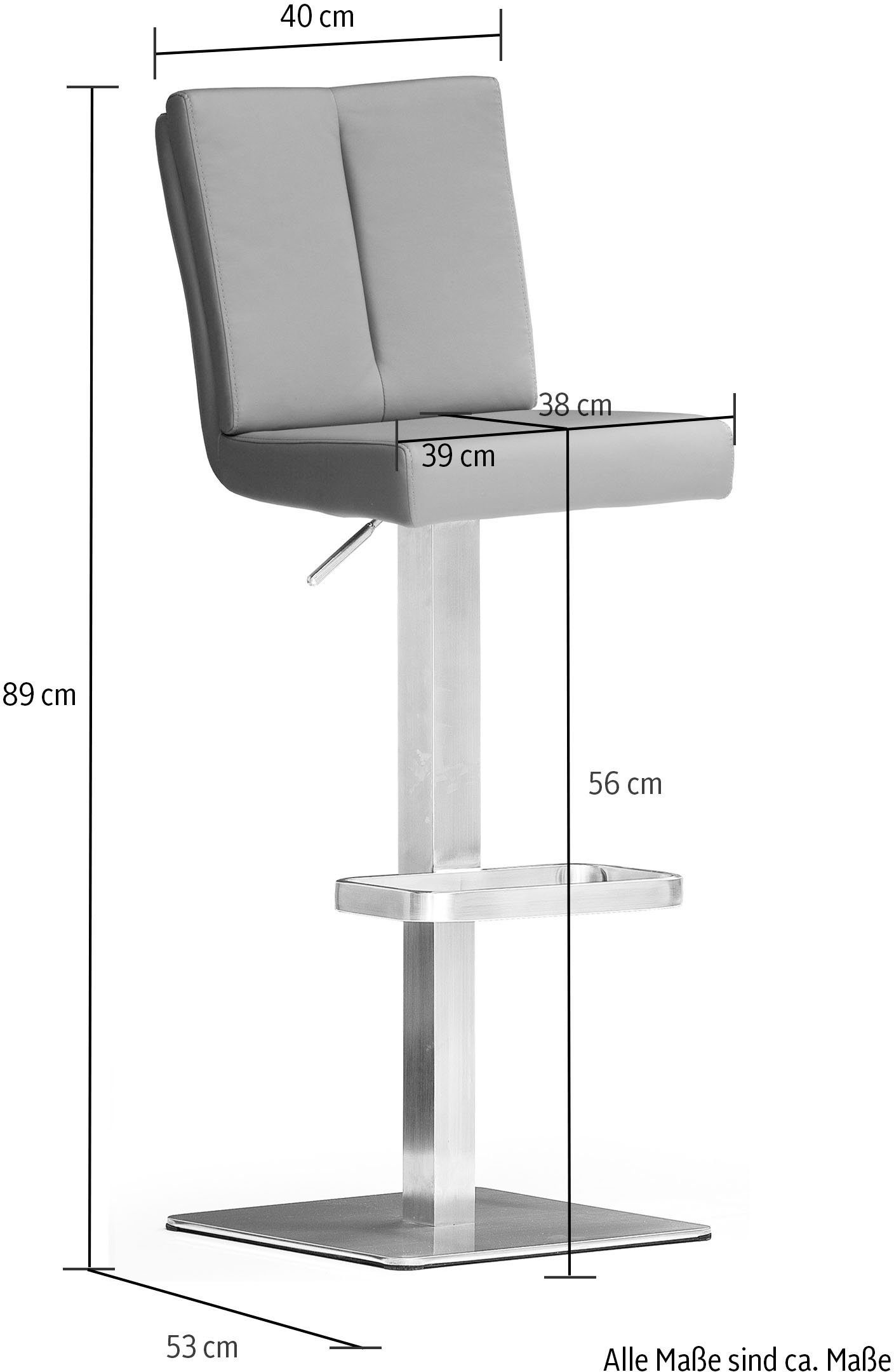 MCA furniture Bistrostuhl BARBECOOL