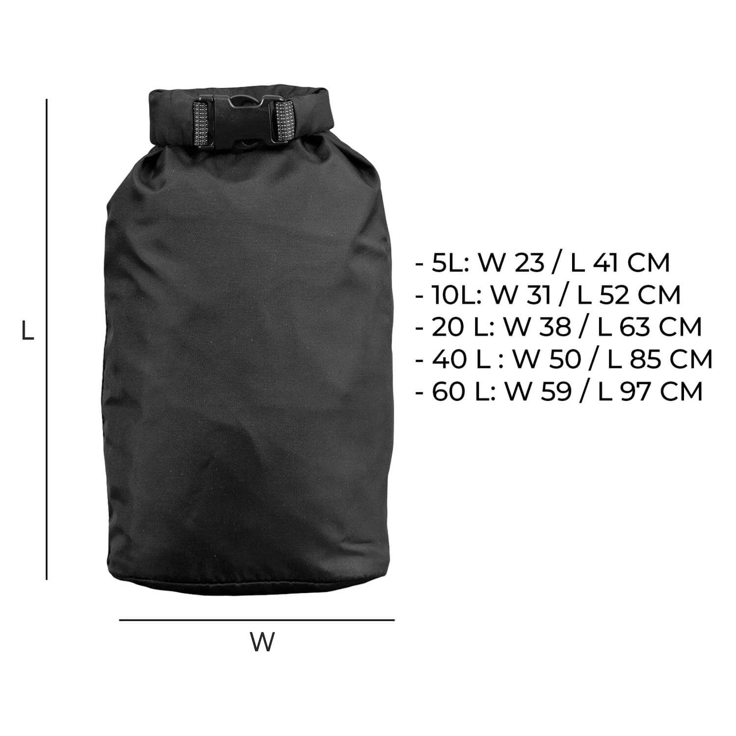Rolltop Stuffsack 210D
