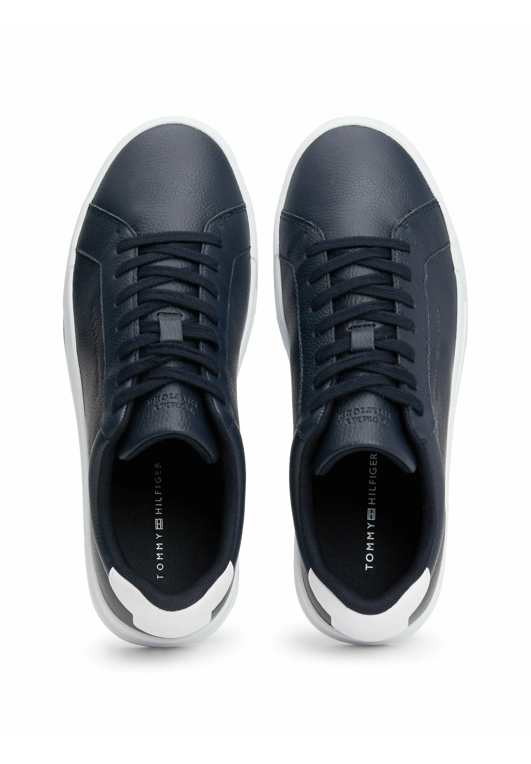 Tommy Hilfiger PEBBLE GRAIN COURT - Zapatillas bajas