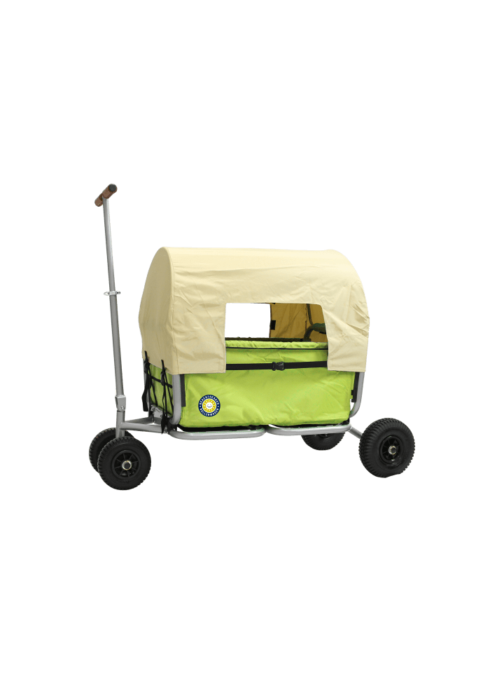 Beachtrekker Beachtrekker LiFe faltbarer Bollerwagen (Grün)   Bremse   Sonnenverdeck günstig kaufen onesize