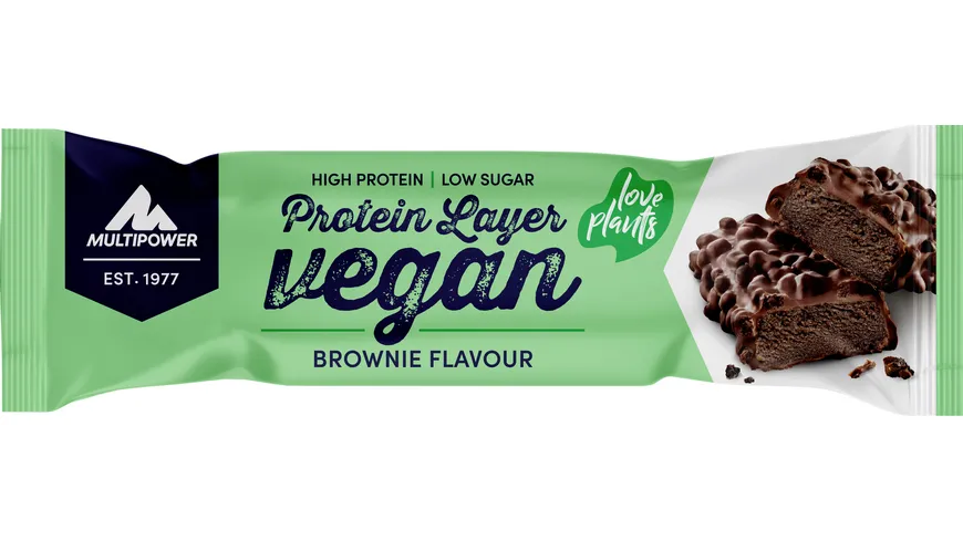 Multipower Proteinriegel Vegan Brownie 55 g