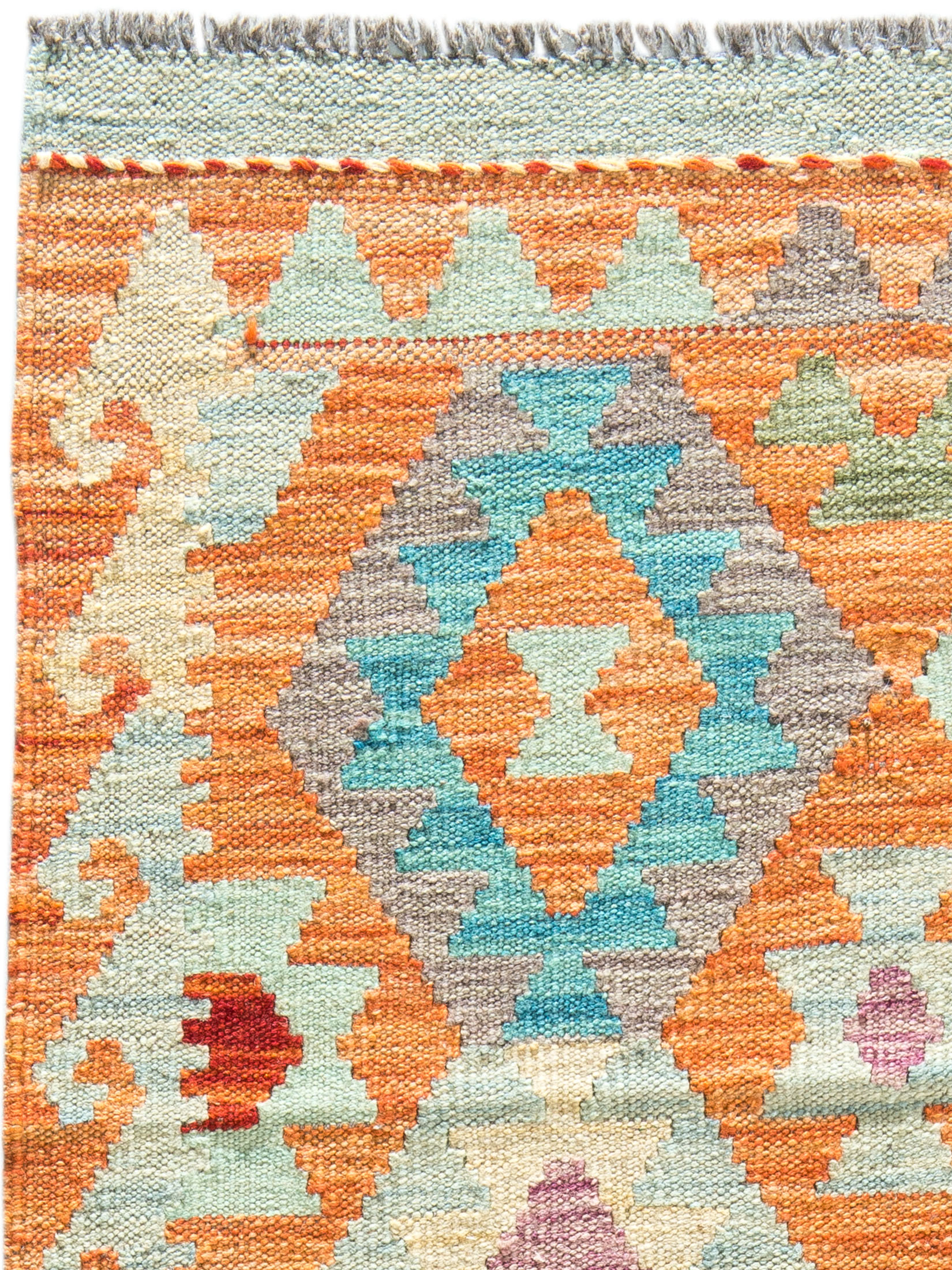 Afghan Kelim ca. 72 x 194 cm, Unikat / Einzelstück