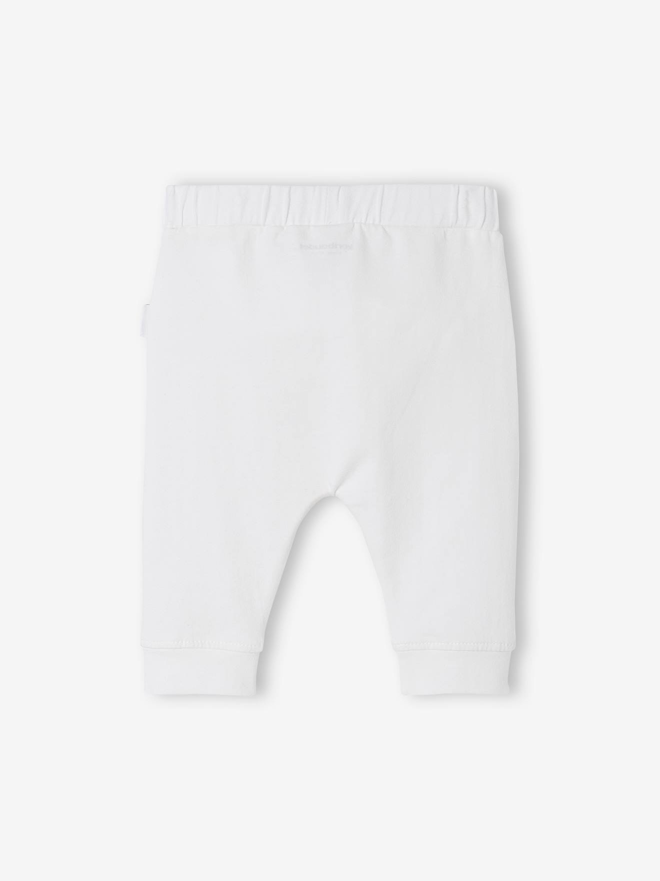 Pantalon naissance en maille souple BASICS beige