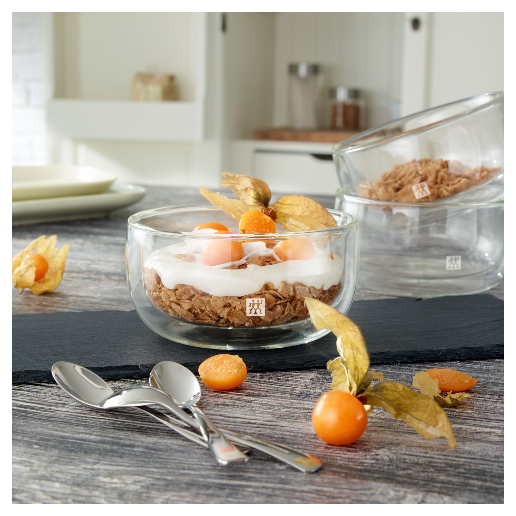 Doppelwandiges Glas, Dessert 280 ml / 2-tlg