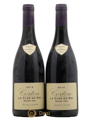 Corton Grand Cru Le Clos du Roi La Vougeraie  2014 - Lot de 2 Bouteilles