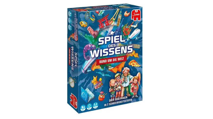 Jumbo Spiele - Spiel des Wissens – Rund um die Welt