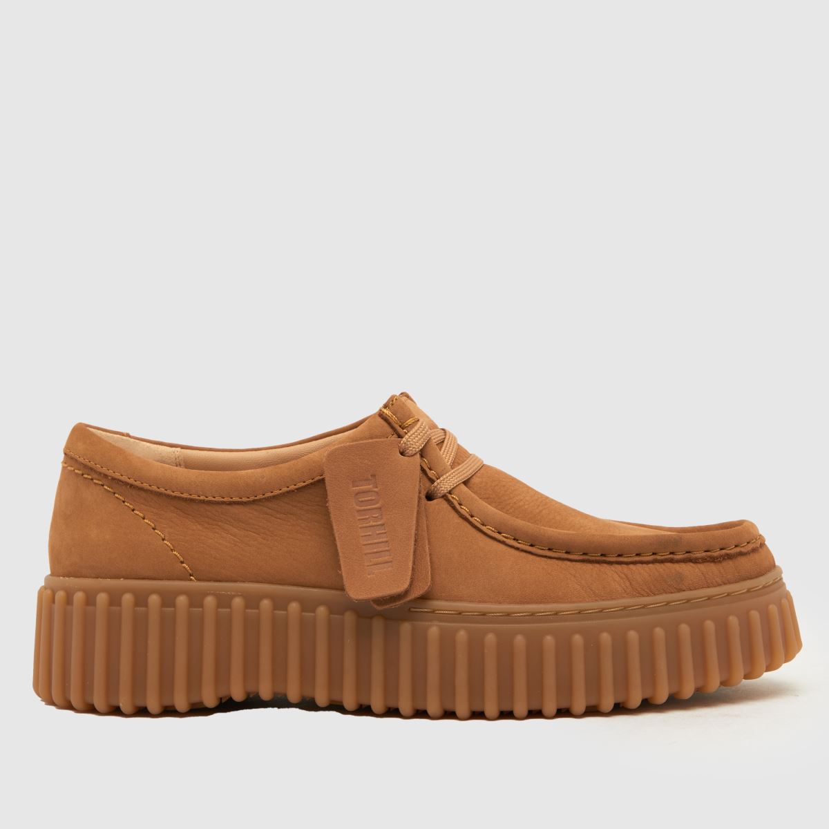Clarks Torhill Bee lapos talpú cipő barna színben