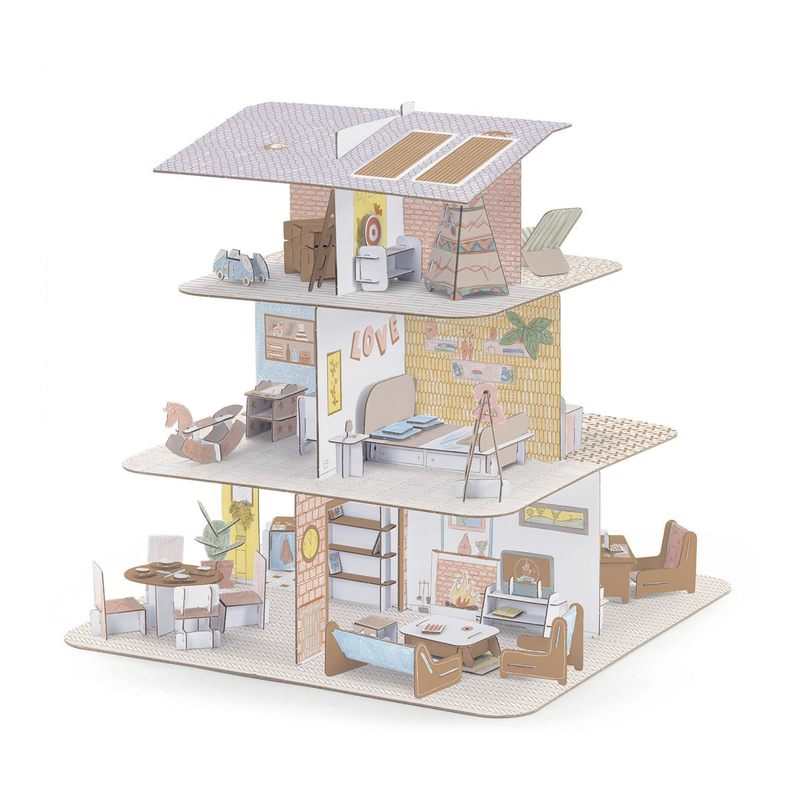 Maison de poupées à créer Djeco