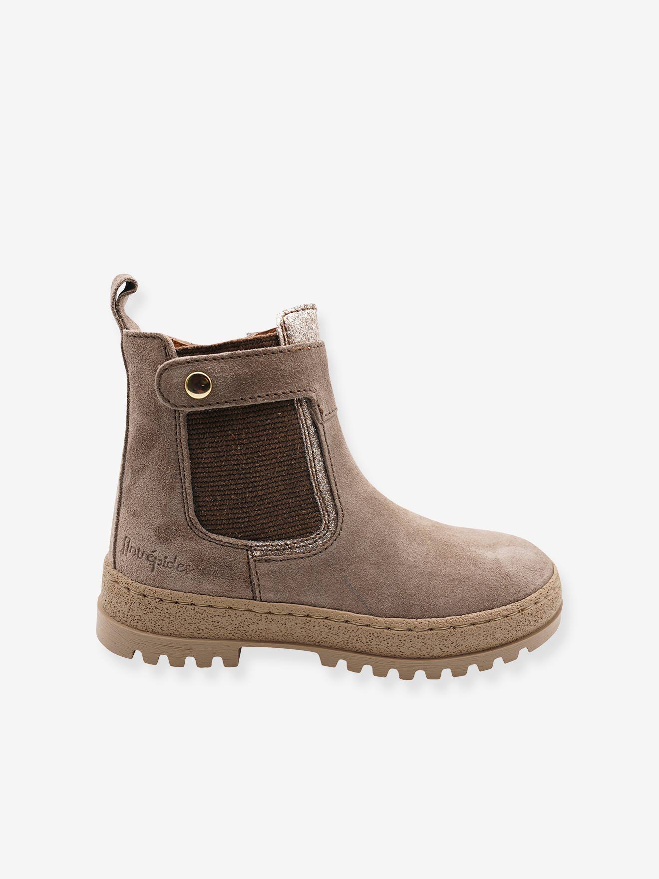 Babybotte Kinder Boots mit Reißverschluss 3571B676 BABYBOTTE - hellbraun