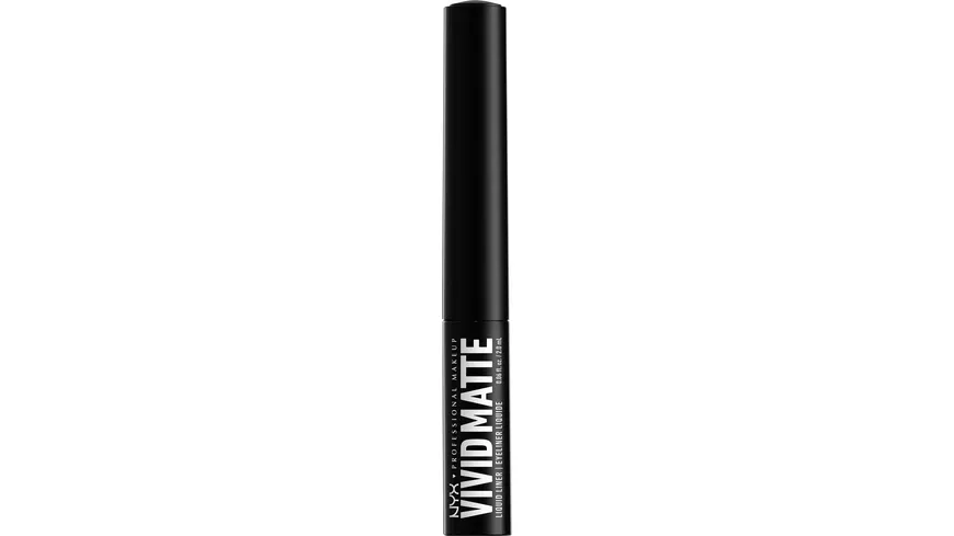NYX PROFESSIONAL MAKEUP VIVID MATTE Liquid Liner Black - Black