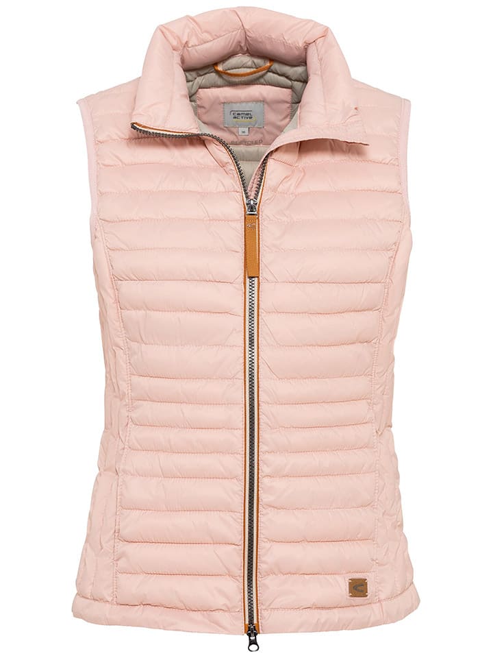 Camel Active Steppweste in Rosa günstig kaufen