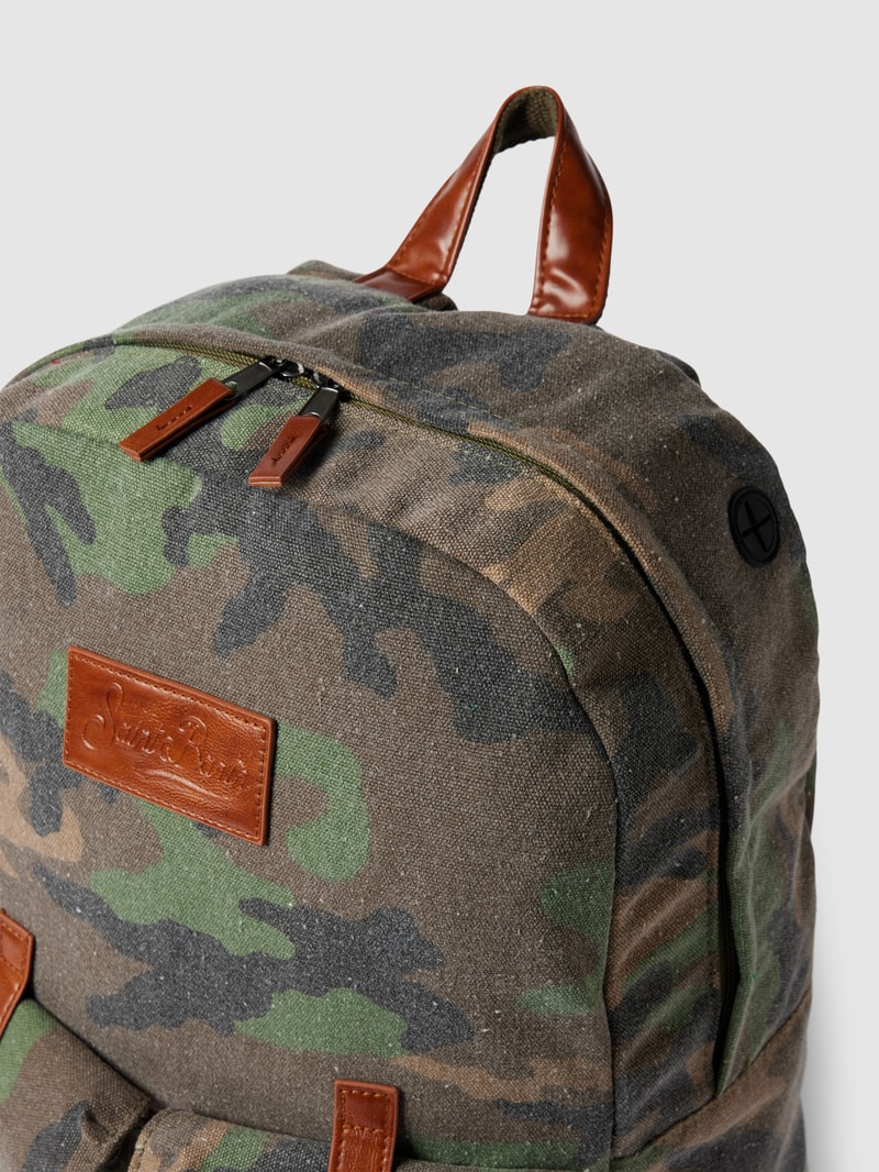 Rucksack mit Camouflage-Muster Modell 'CODY' in khaki