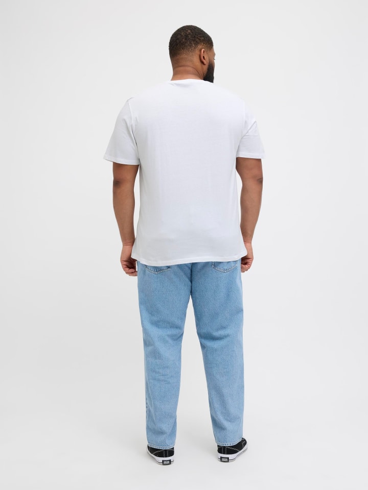 JACK & JONES PLUS T-shirt in Bright White günstig kaufen