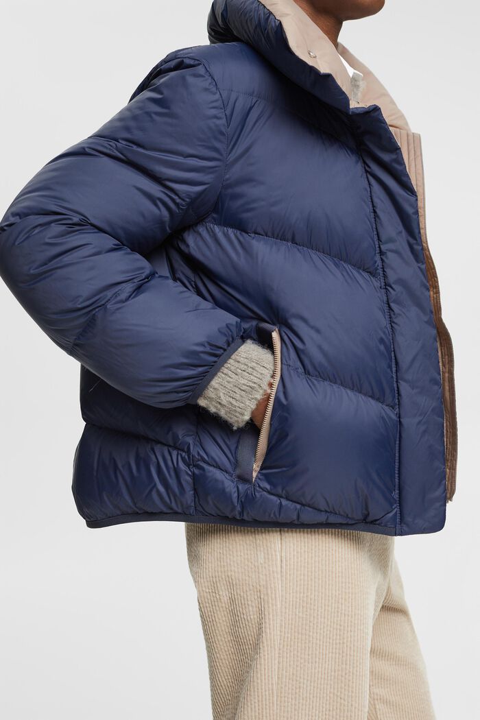 Steppjacke mit recycelter Daunenfüllung