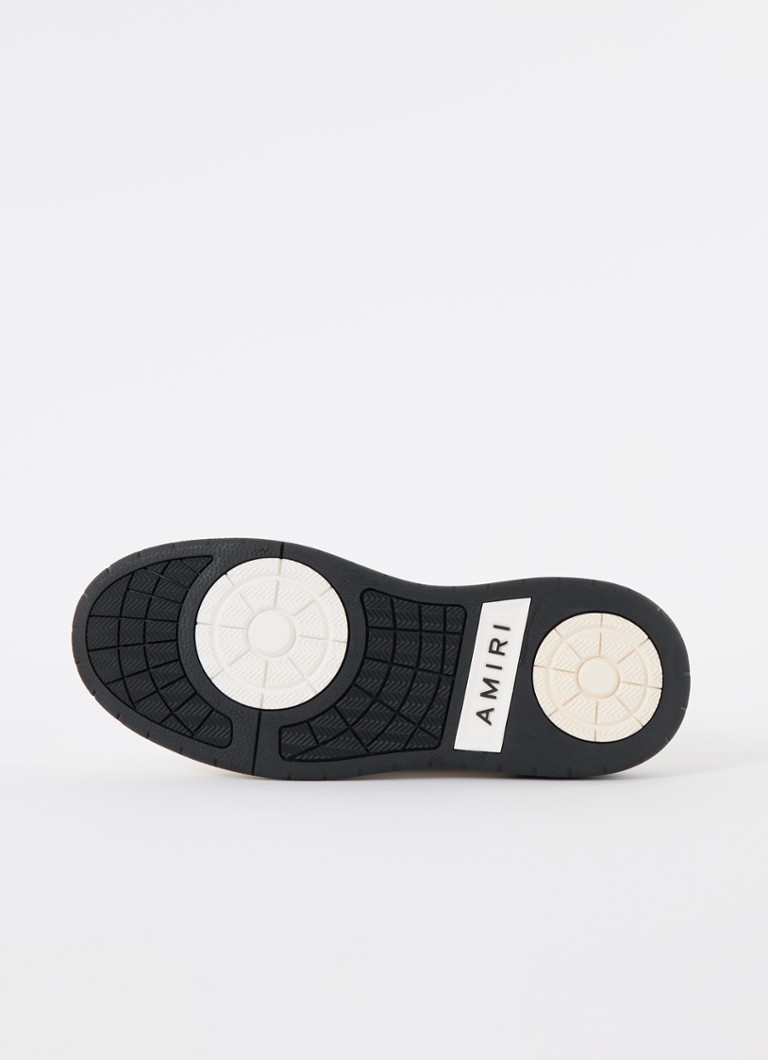 Skórzane trampki AMIRI z logo