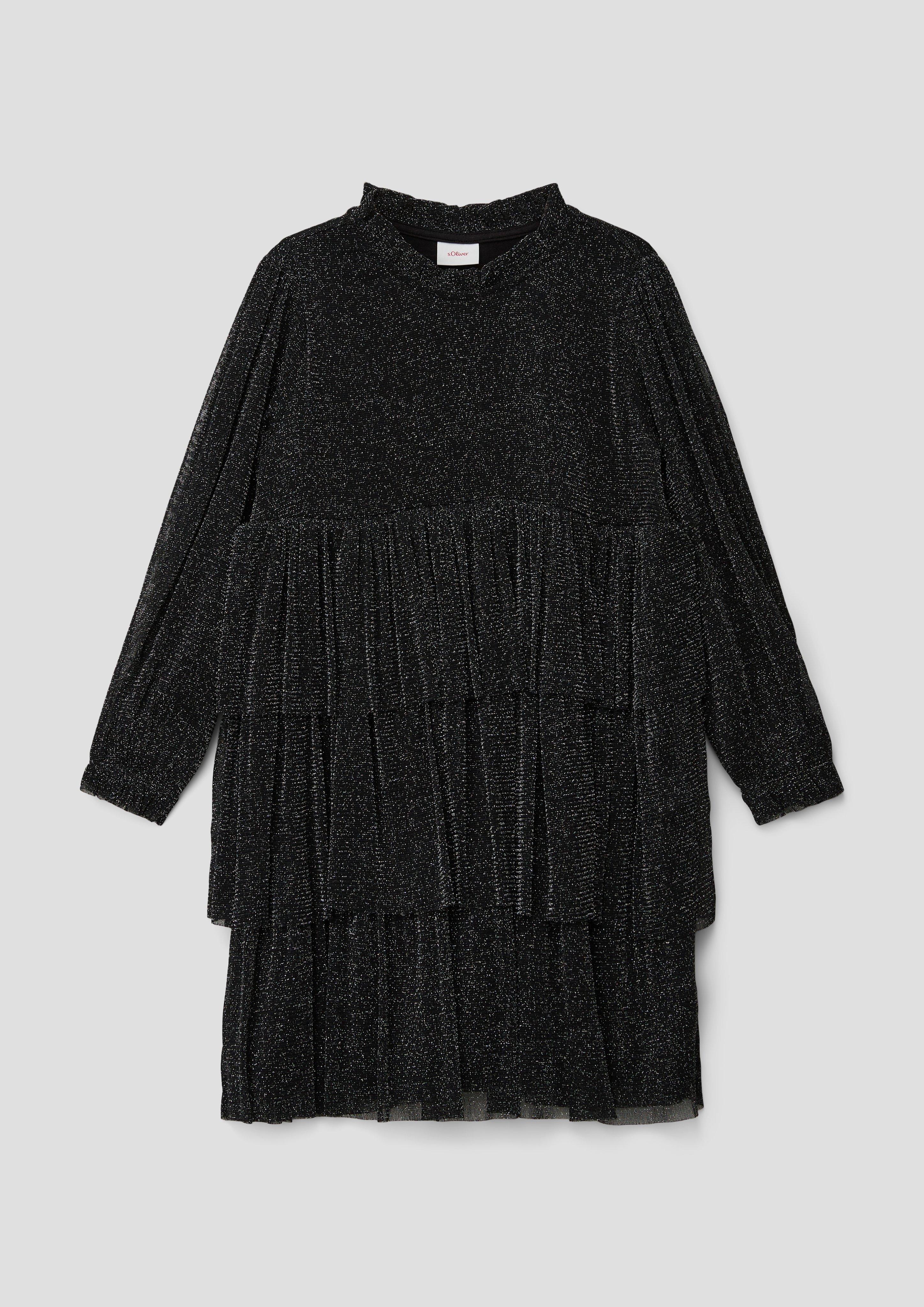 Stufenkleid aus Mesh  2138506-9999