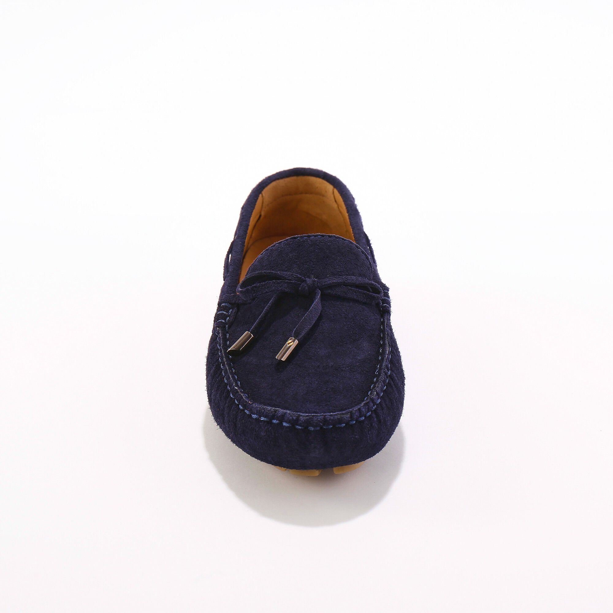 Mocassins en cuir ultra-souple à liens
