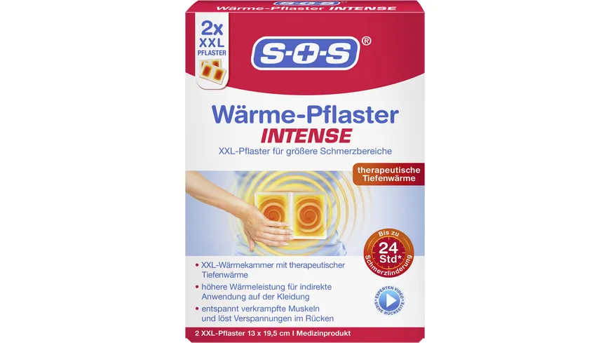 SOS Wärme-Pflaster Intense