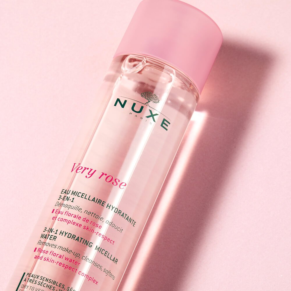 NUXE Very Rose Mizellen-Reinigungswasser für trockene Haut