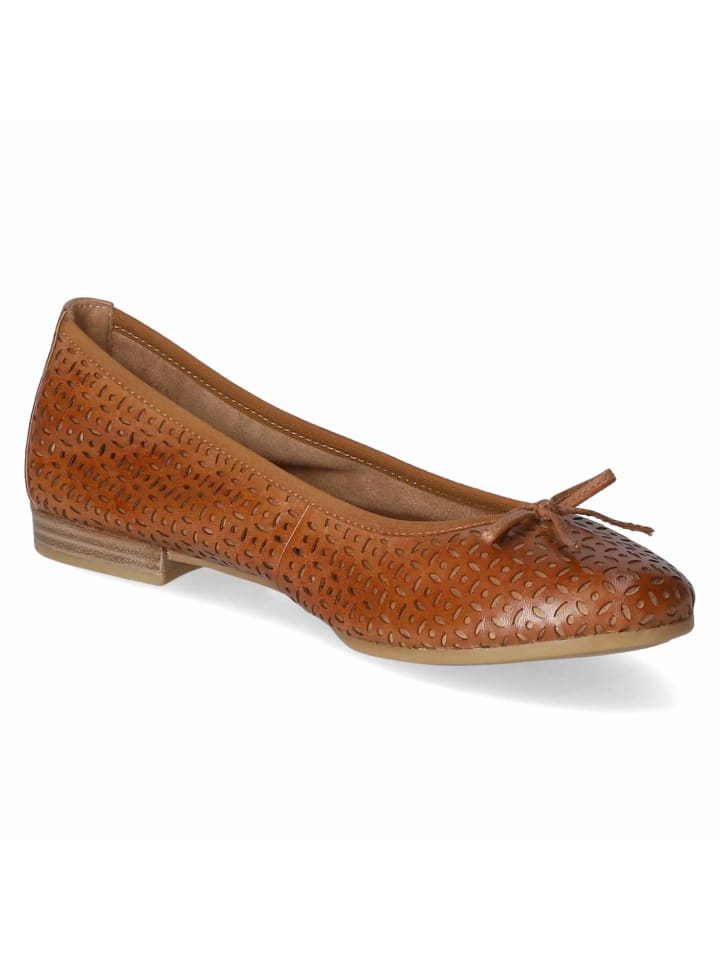 Tamaris Ballerinas in Braun günstig kaufen