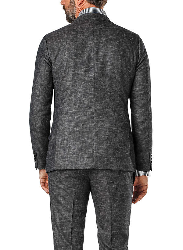 Strellson, Sakko Arndt, Slim Fit, Leinen, braun meliert