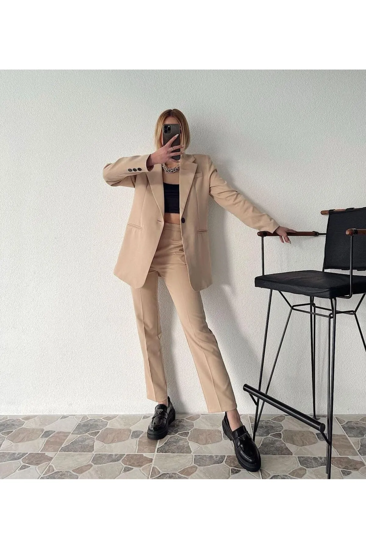 SONREİR  BLAZER-JACKE-HOSE-ANZUG