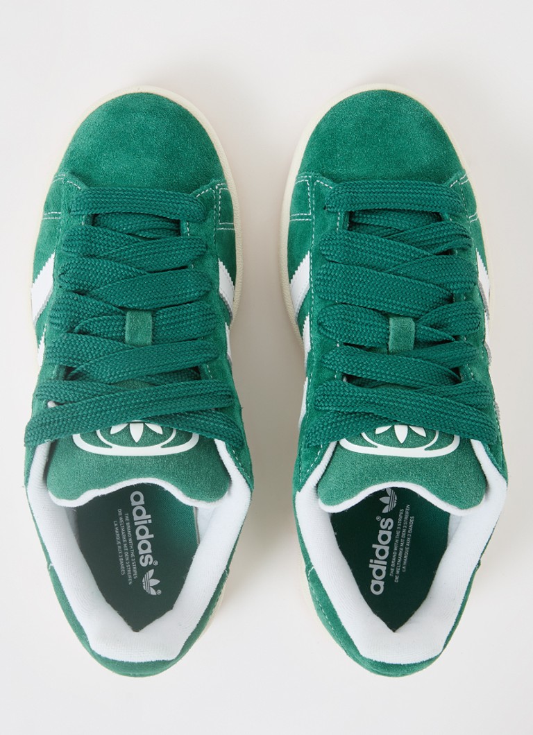 Sneaker Adidas Campus in pelle scamosciata con dettagli in pelle