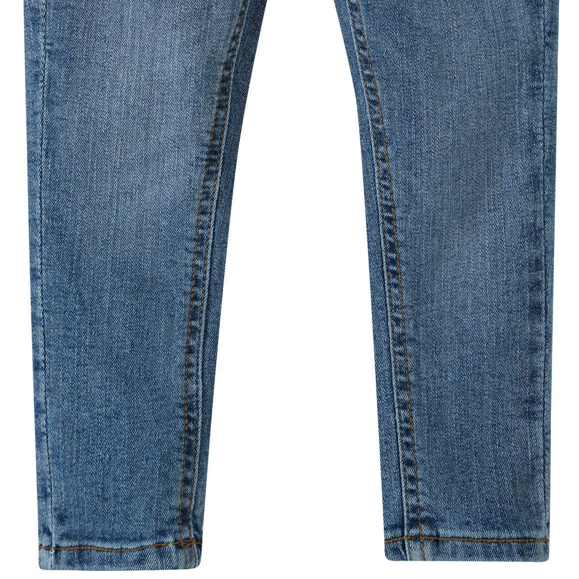 Mädchen Slim-Jeans mit verstellbarem Bund