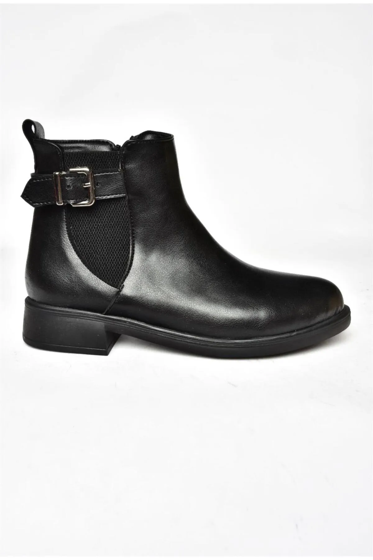Fox Shoes  R374050209 Schwarze Damenstiefel mit niedriger Sohle
