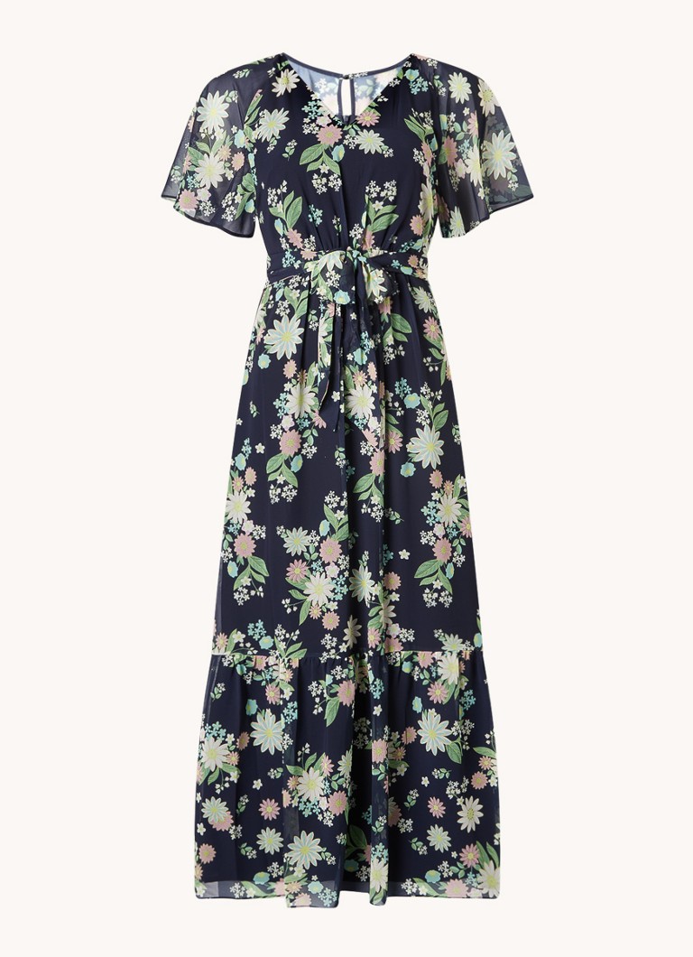 Vestido Georgia de Phase Eight Petite, azul marino/multicolor