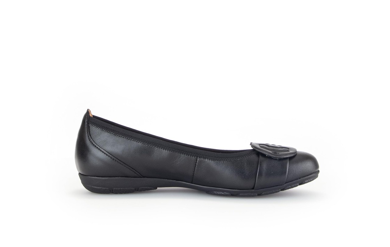 GABOR Ballerinas schwarz Gabor Fashion sportliche Ballerinas 44.1