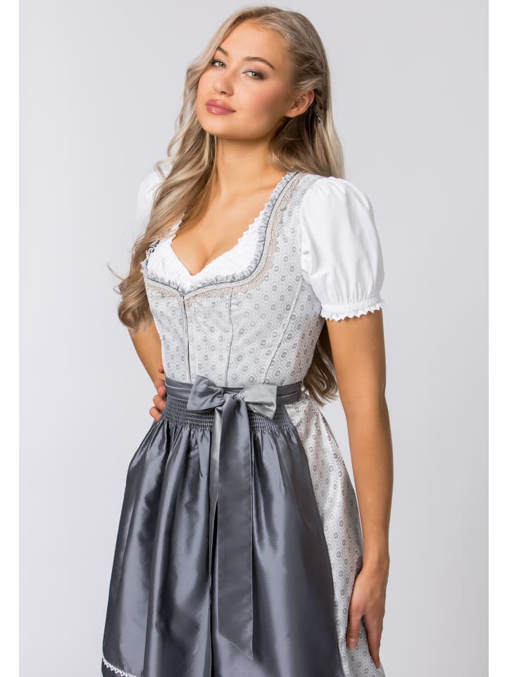 Stockerpoint Stockerpoint Dirndl Sonja in hellgrau günstig kaufen
