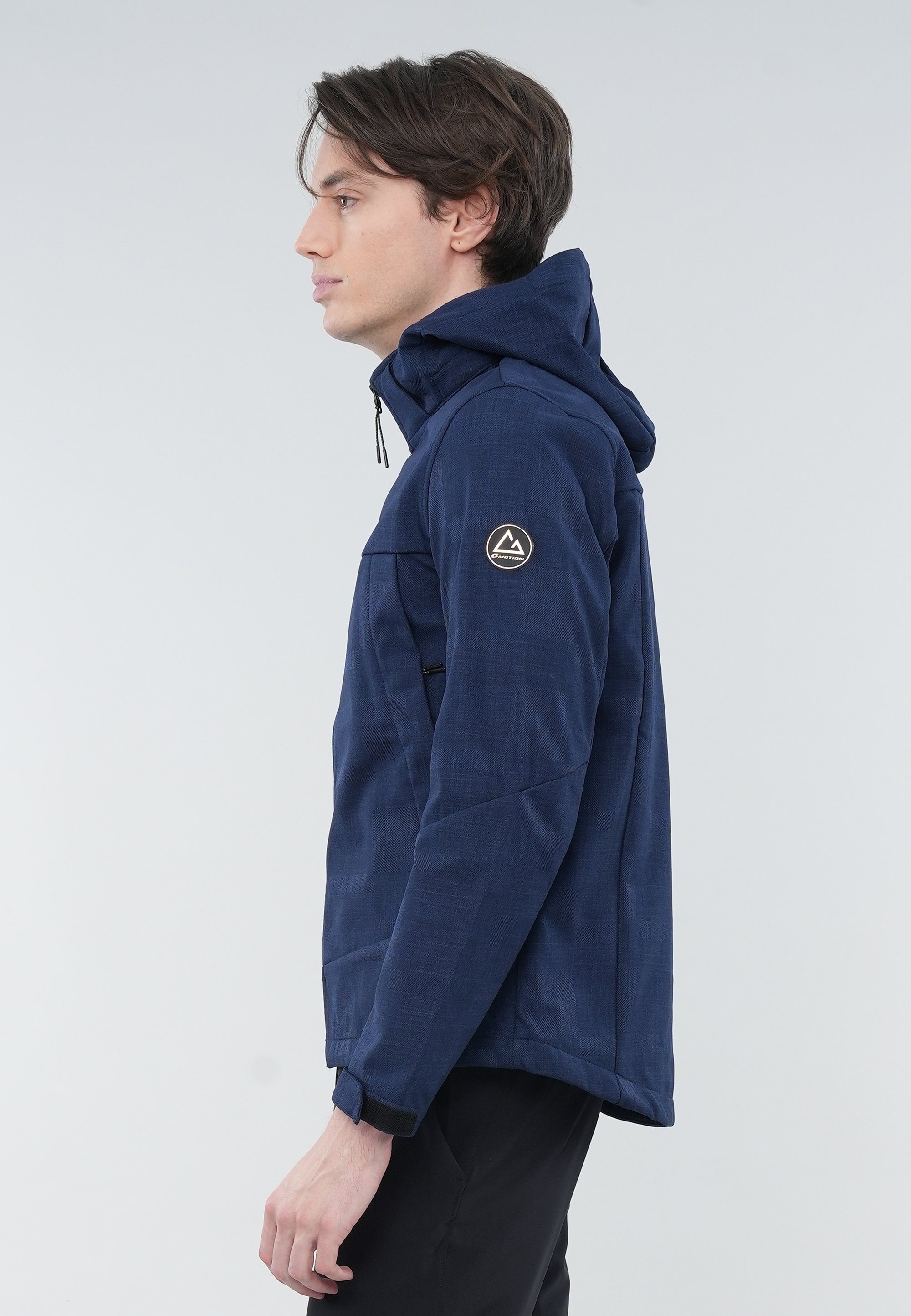GIORDANO Softshelljacke G Motion mit wasser- und windabweisender Funktion