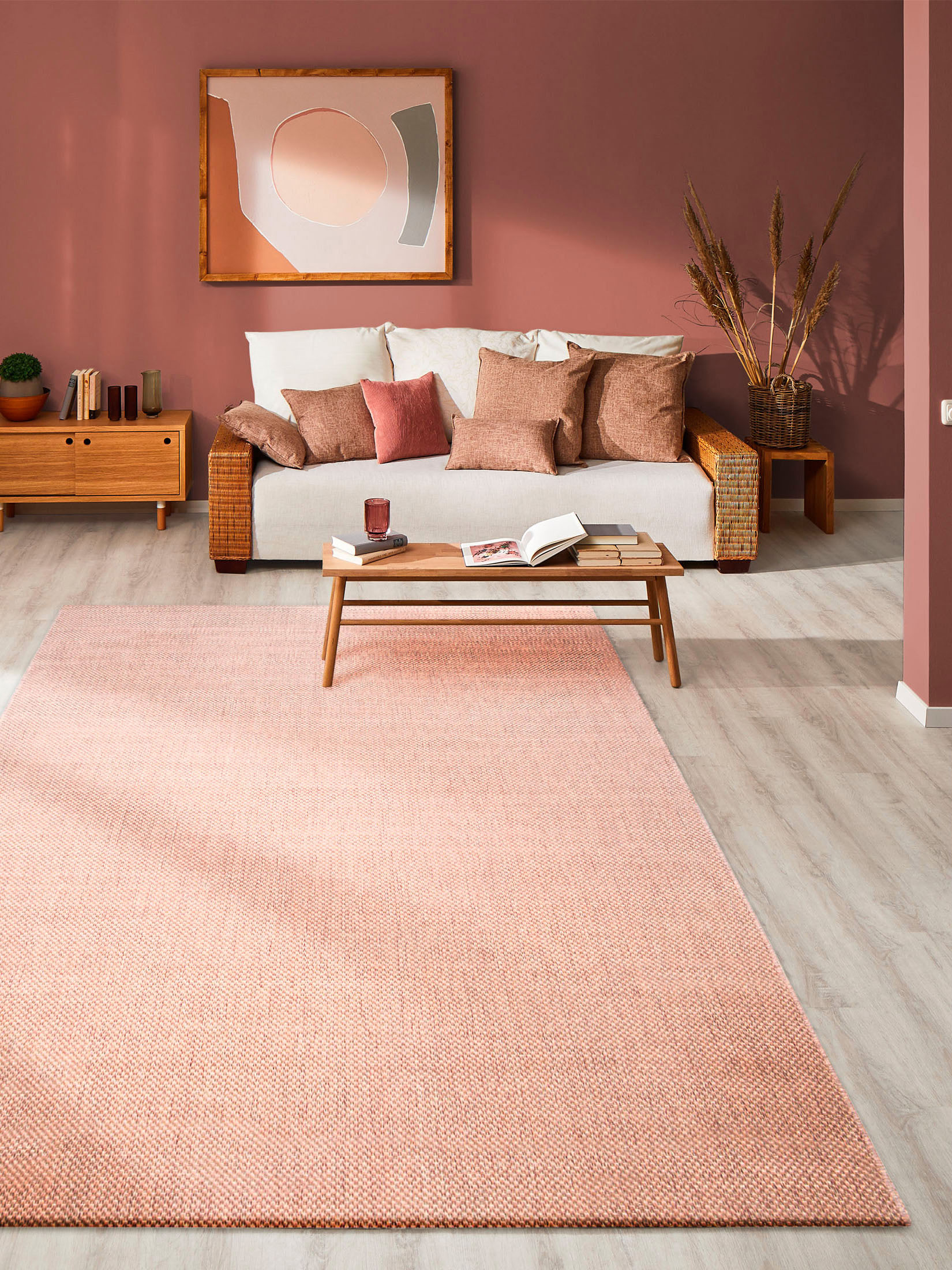 Proteus Outdoor-Teppich, Rose