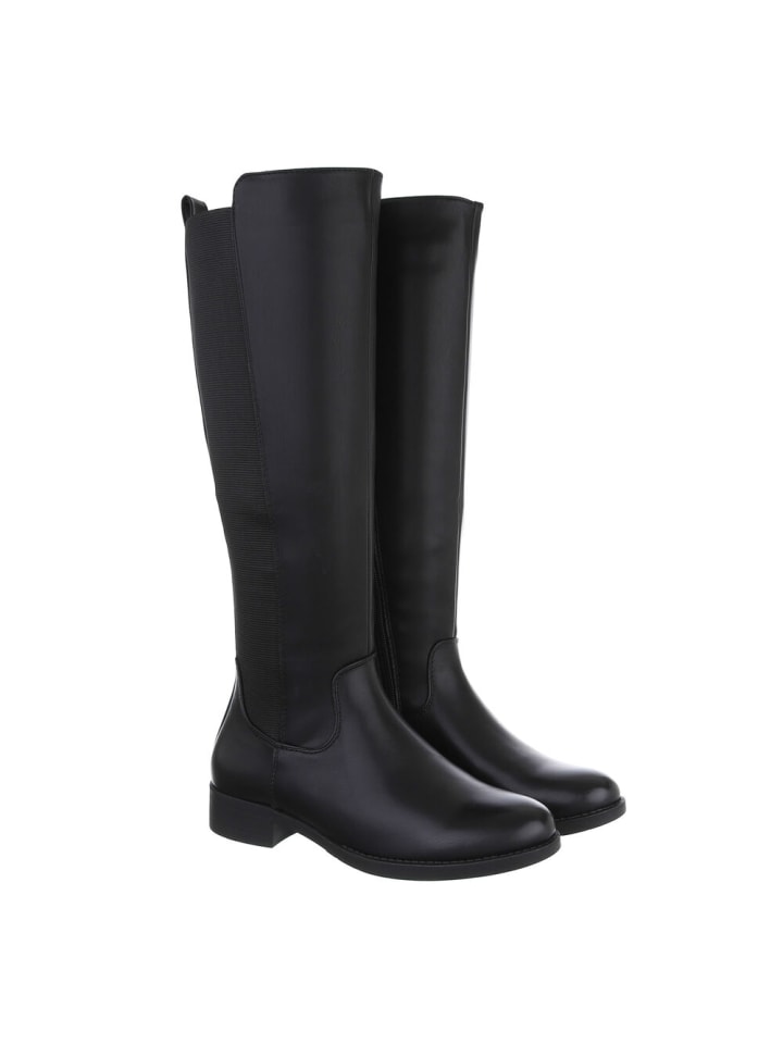 Ital-Design Stiefel in Schwarz günstig kaufen
